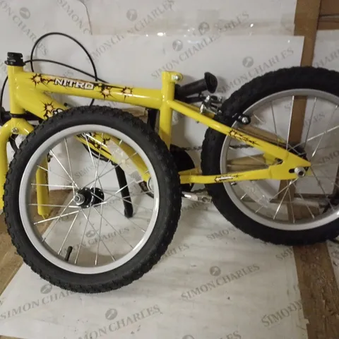 SONIC NITRO 16 INCH BMX CYCLE [COLLECTION ONLY]