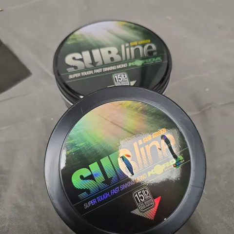 KORDA SUBLINE SUB GREEN 15LB FISHING LINE 