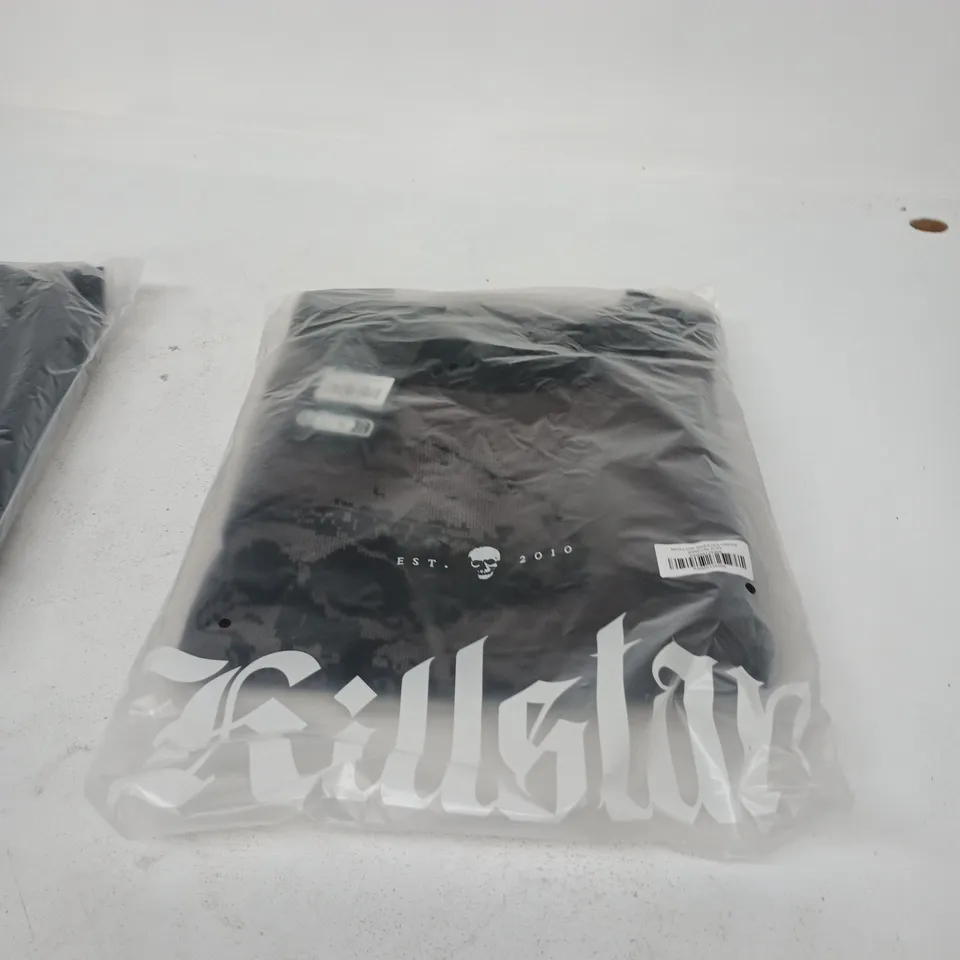 BOX OF APPROXIMATELY 20 ASSORTED BRAND NEW KILLSTAR CLOTHING ITEMS INCLUDING SKULLCAP SWEATER DRESS AND MORBIDAS TALE MINI DRESS 