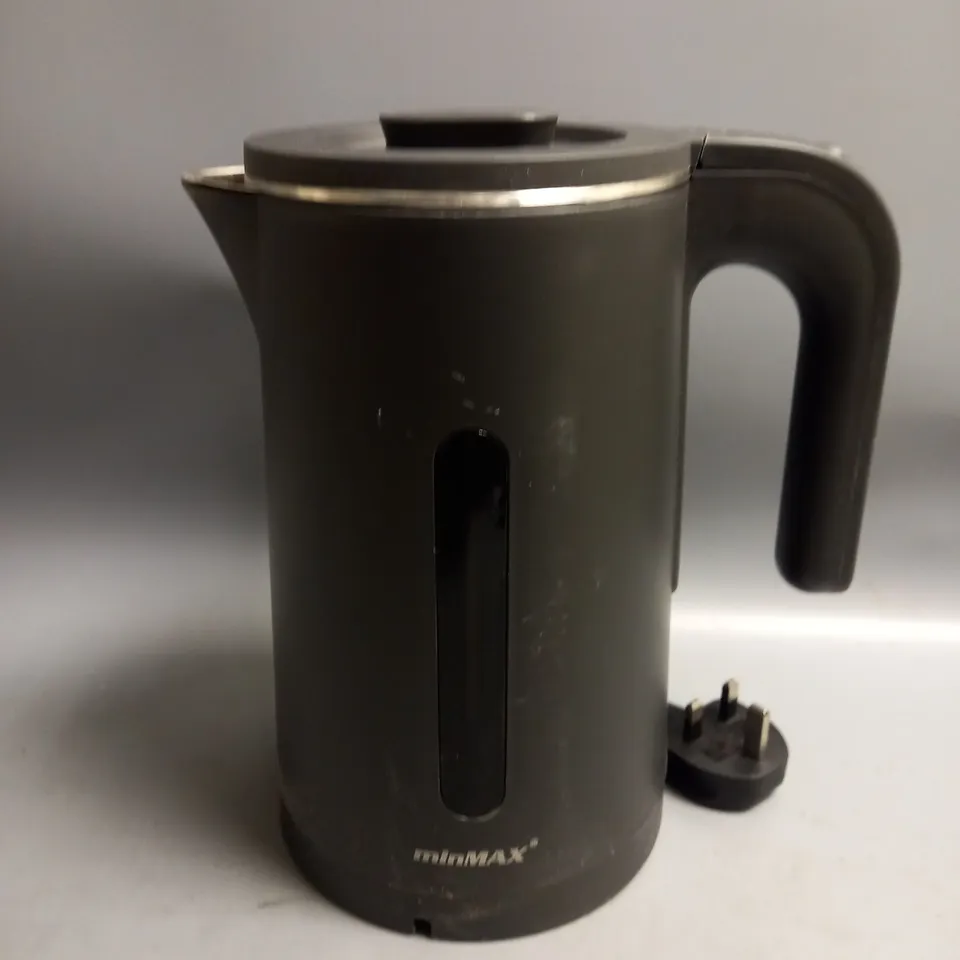 BOXED MINMAX ELECTRIC KETTLE MNK-X02 BLACK