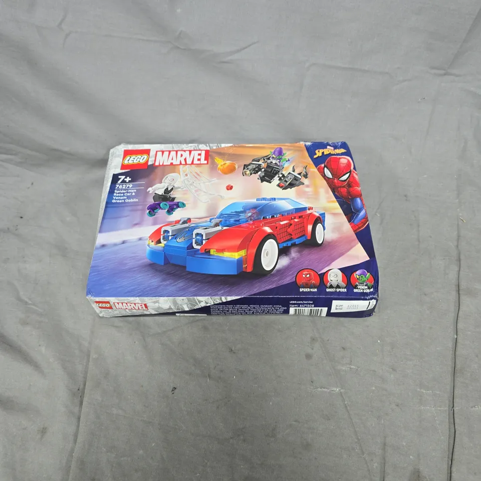 LEGO MARVEL SPIDERMAN RACE CAR AND VENOM GREEN GOBLIN 76279