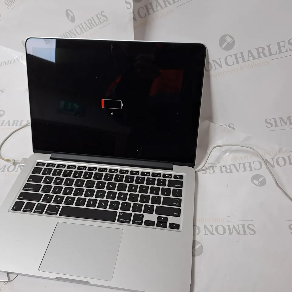 APPLE MAC BOOK PRO 11 1/A1502 SERIAL #C02NG7CBG3QK