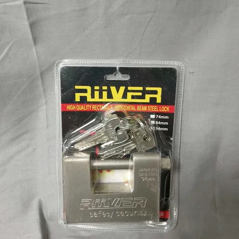 RIVER SECURITY PADLOCK WITH 3 KEYS – BLISTER PACK