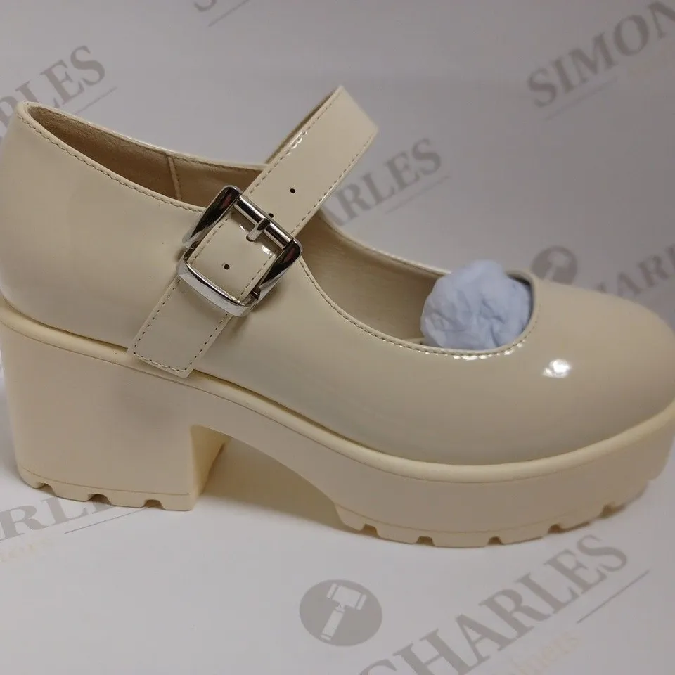 KOI VEGAN TIRA MARY JANES ‘BUTTERCREAM EDITION’ - SIZE 5