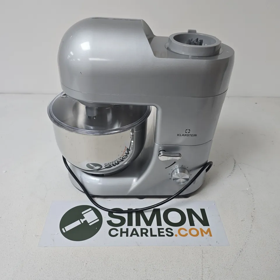 KLARSTEIN LUCIA ARGENTEA 3-IN-1 FOOD PROCESSOR
