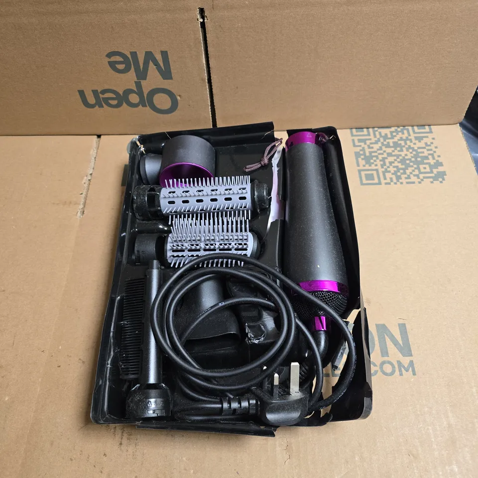 5-IN-1 SCULPT PROFESSIONAL HAIR DRYER – PURPLE/BLACK, BOXED 