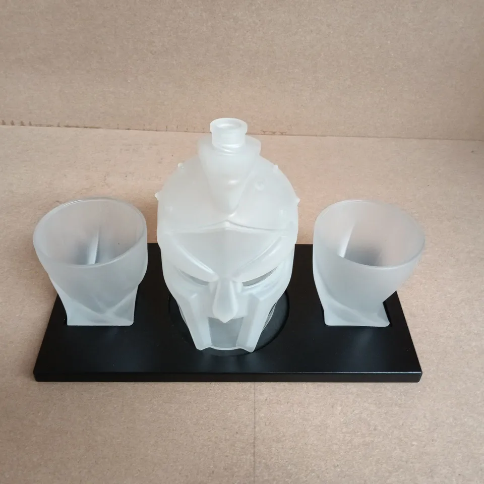 BOXED GLADIATOR DECANTER