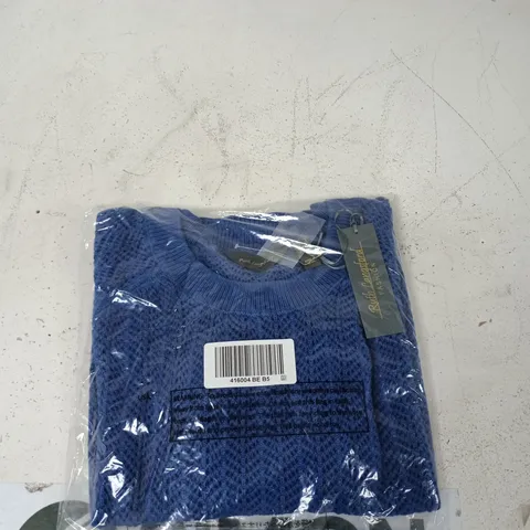 RUTH LANGFORD FASHION KNIT SWEATER β BLUE, UK M