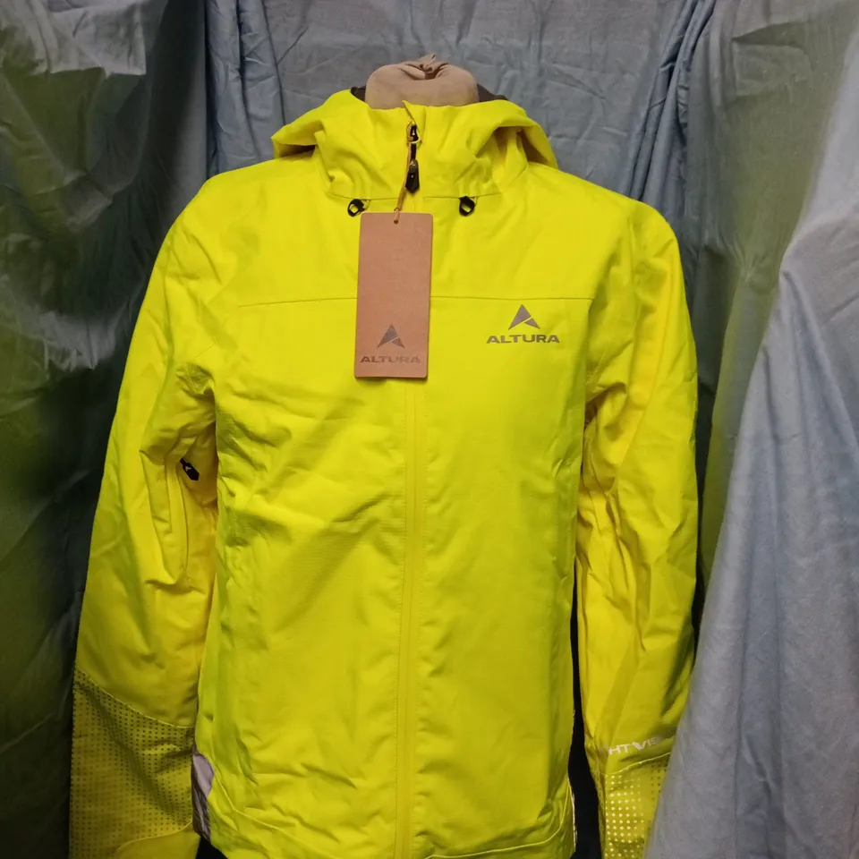 ALTURA NIGHT VISION TYPHOON INSULATED JACKET – YELLOW, SIZE S (MEN'S)