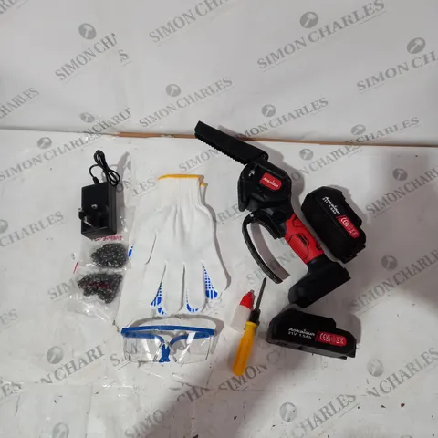 BOXED AOKAIDUN MINI CHAINSAW WITH ACCESSORIES