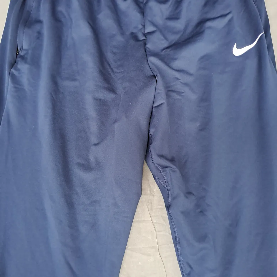 NIKE DRI-FIT SLIM-FIT PANTS IN NAVY SIZE XXL