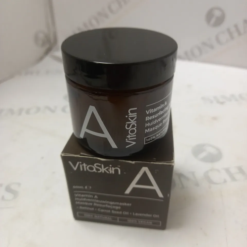 VITASKIN VIT A RESURFACING MASK RETINOID + CARROT SEED OIL + LAVENDER OIL 60ML
