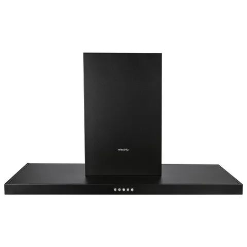 BOXED ELECTRIQ EIQRANGEHOOD90K 90CM SLIMLINE CHIMNEY RANGE HOOD BLACK