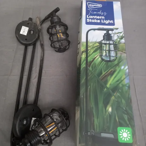 BOXED STREETWISE LANTERN STAKE LIGHT