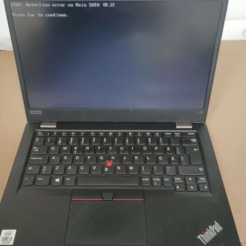 LENOVO	THINKPAD L13 13 INCH I3-10110U 2.10GHZ