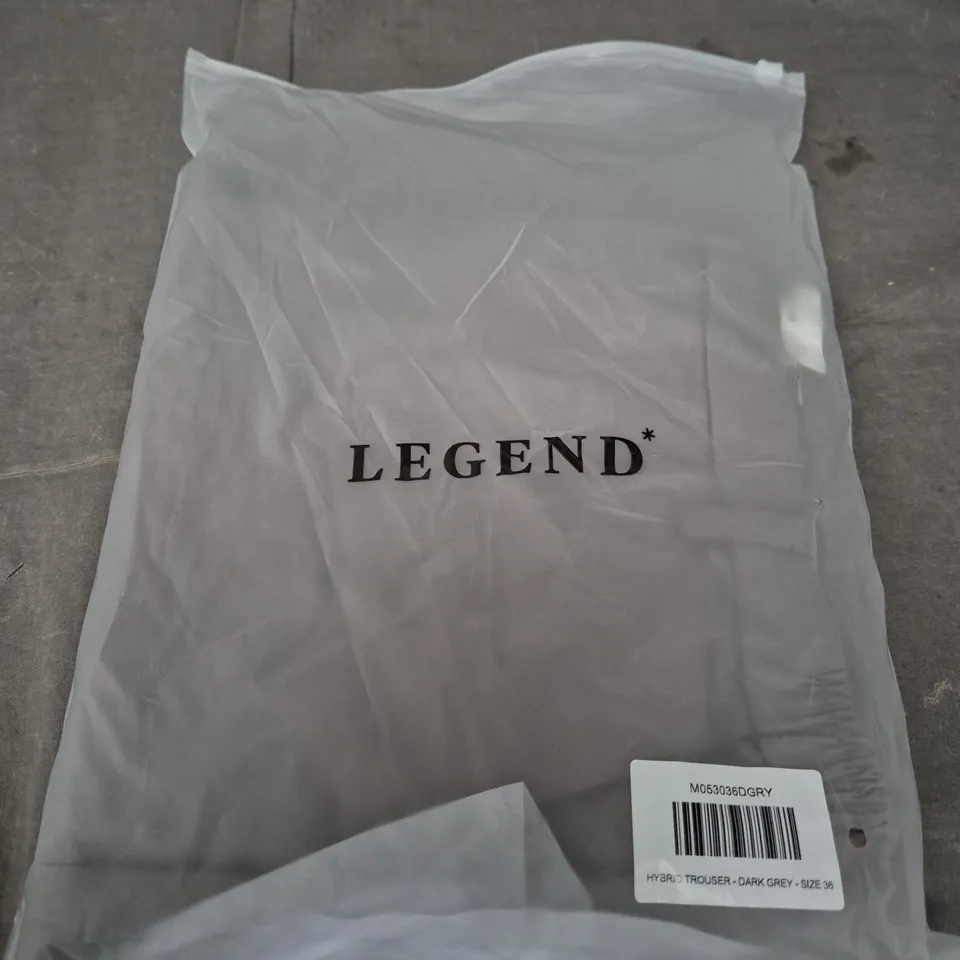 LEGEND HYBRID TROUSER - DARK GREY - SIZE 36