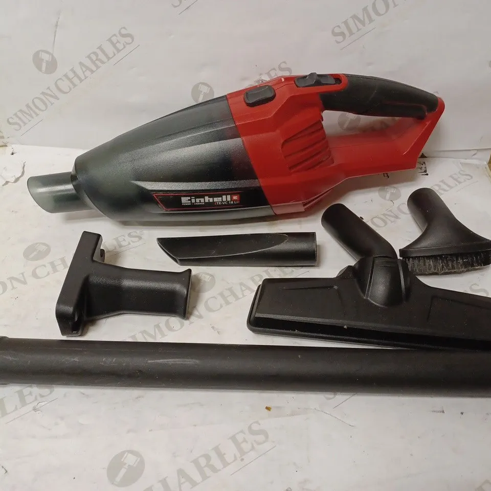 EINHELL TE-VC SOLO POWER X-CHANGE CORDLESS VACUUM CLEANER