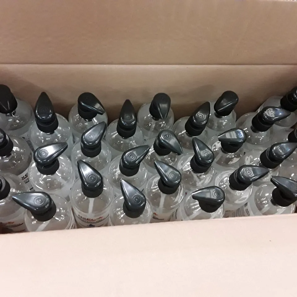 PALLET OF APPROXIMATELY 30 BOXES EACH CONTAINING 27 ALCOHOL GEL HAND SANITISER BOTTLES 
