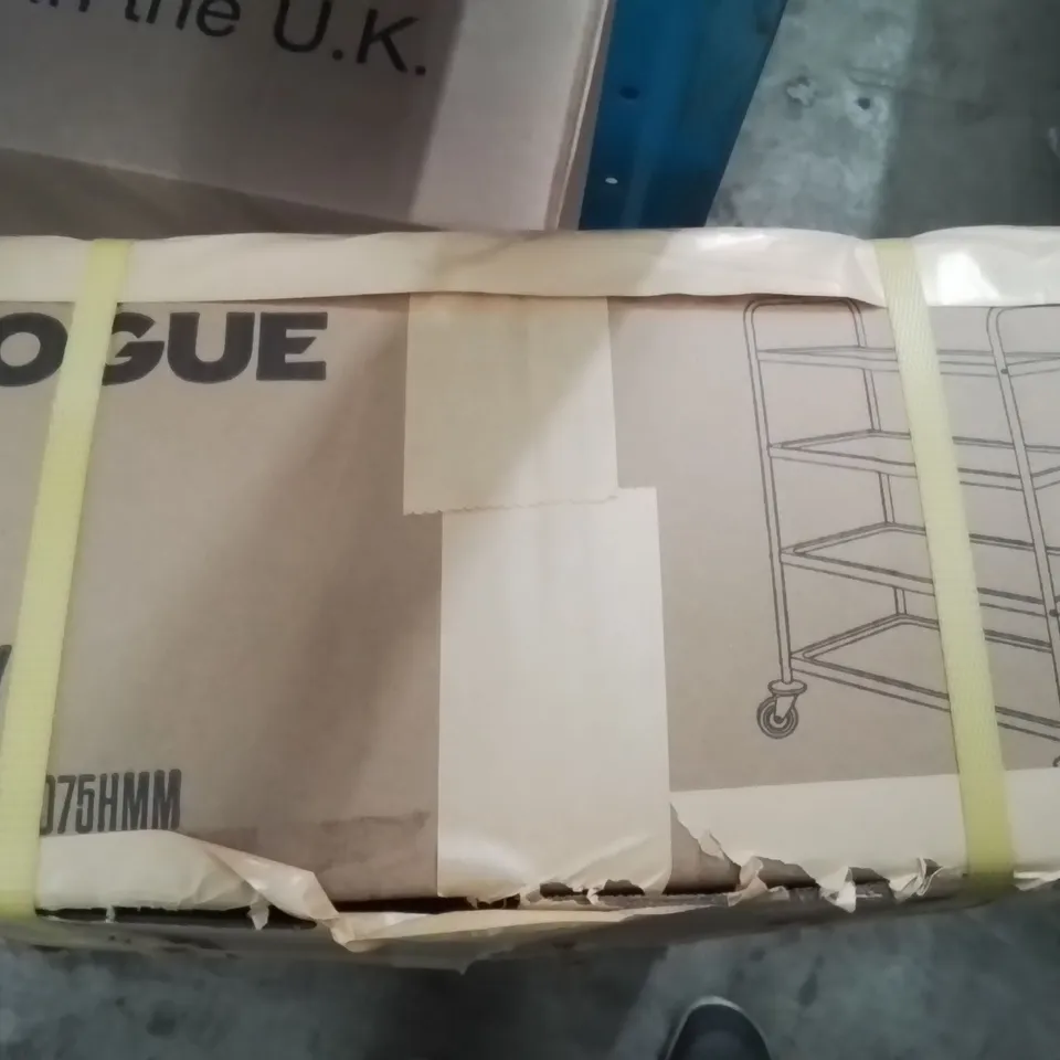 BOXED VOGUE 4 TIER TROLLEY 