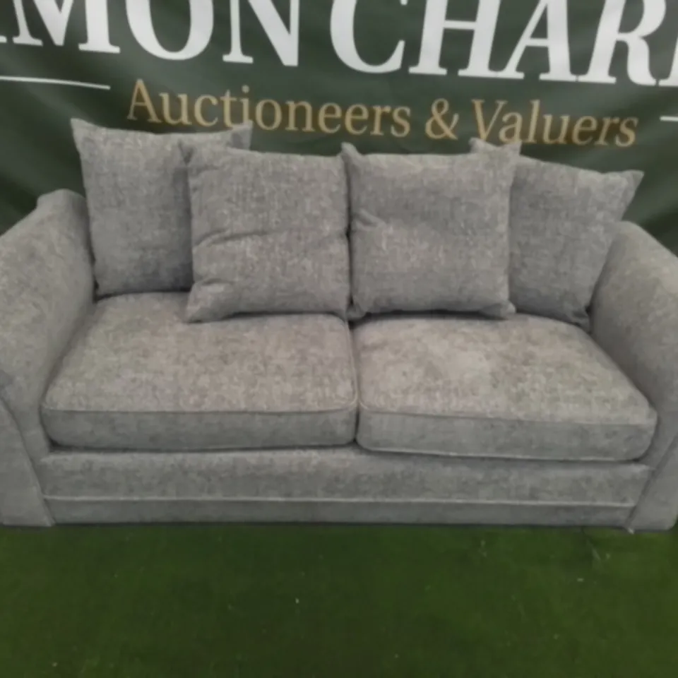 DESIGNER DURY CHUNKY WEAVE TWO SEATER SOFA