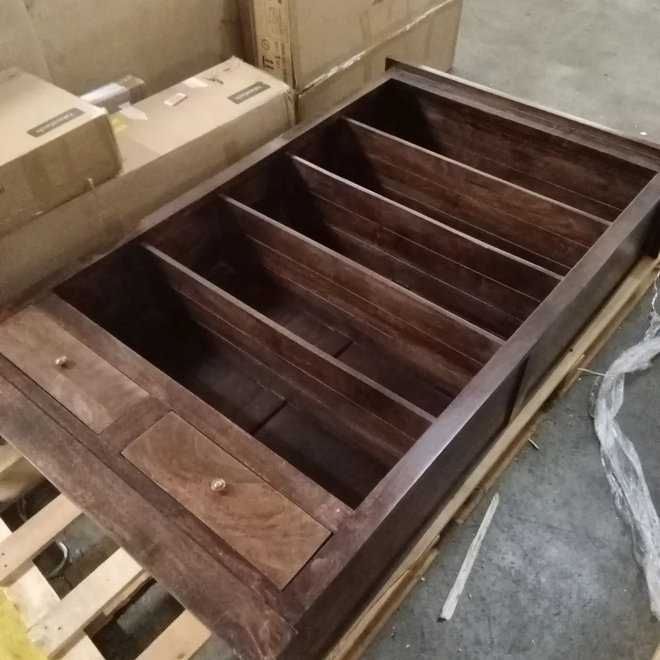 BUCHHOLTZ 180cm H x 110cm W SOLID WOOD STANDARD BOOKCASE