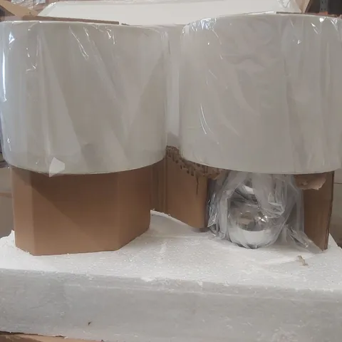 PALLET CONTAINING APPROXIMATELY 40x 2PCS MARISSA CHROME TOUCH TABLE LAMPS