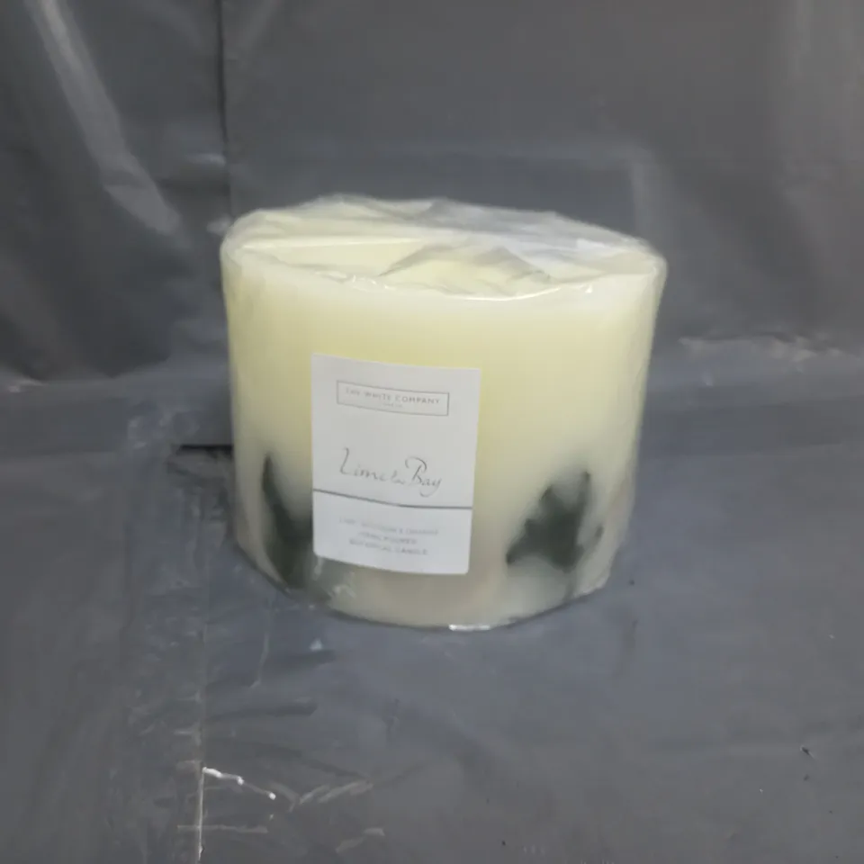 THE WHITE COMPANY LIME&BAY BOTANICAL CANDLE 