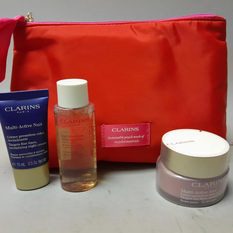 BOXED CLARINS MULTI-ACTIVE COLLECTION