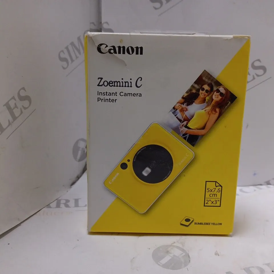 BOXED CANON ZOMEMINI C INSTANT PRINT CAMERA