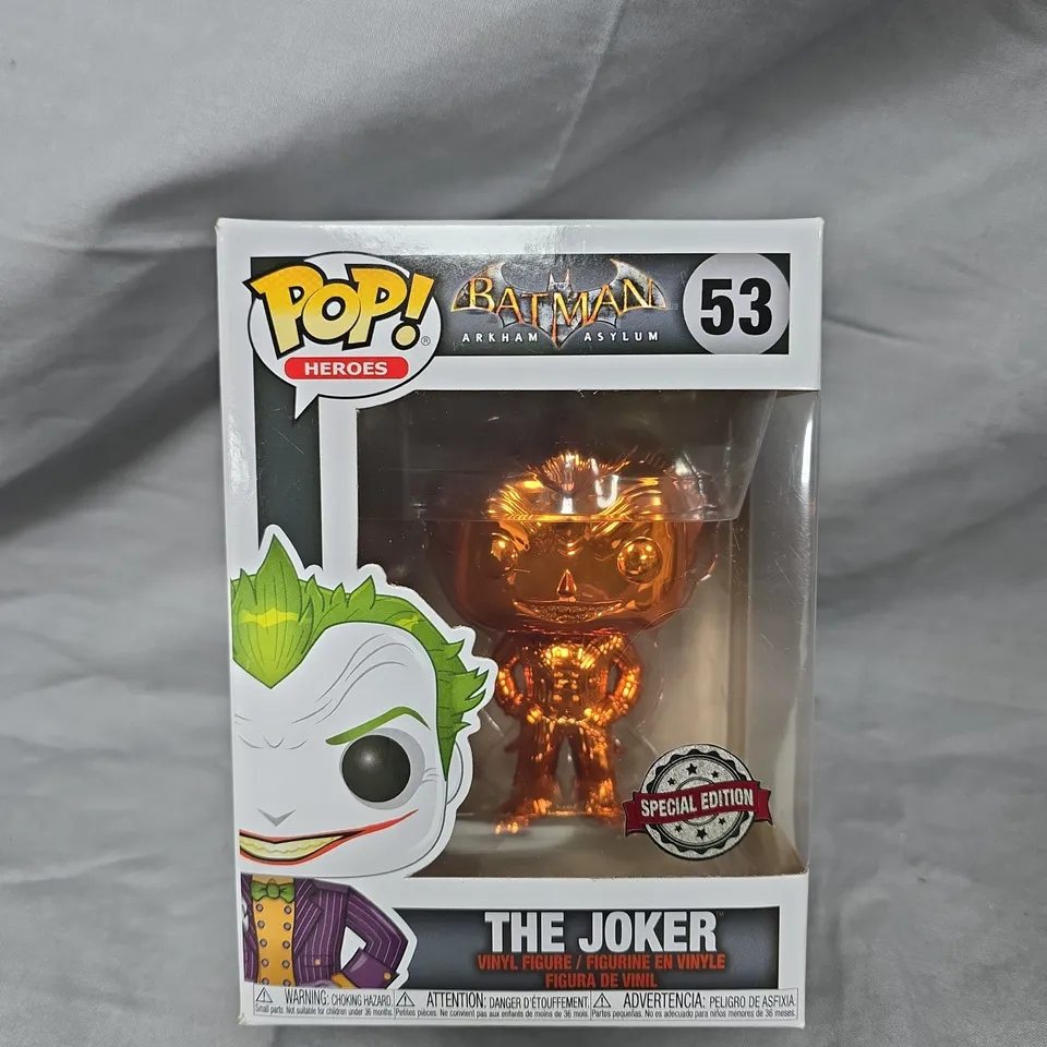 SPECIAL EDITION FUNKO POP HEROES - BATMAN ARKHAM ASYLUM (53) - THE JOKER COLLECTIBLE VINYL FIGURE