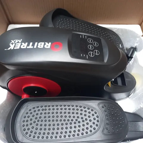 BOXED ORBITREK MX MINI ELLIPTICAL MACHINE IN BLACK/RED