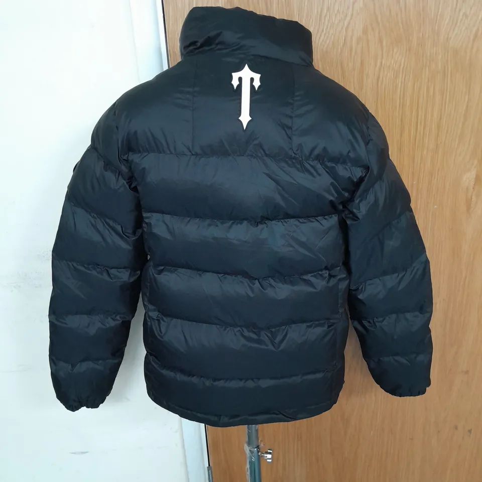 TRAPSTAR IT'S A SECRET PUFFER IN BLACK SIZE XS