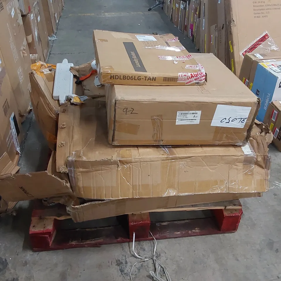 PALLET OF ASSORTED CONSUMER PRODUCT PARTS 