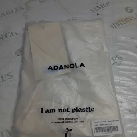BAGGED ADANOLA STRAPPY TENNIS DRESS SIZE S