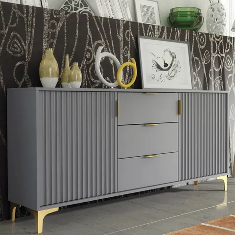 BOXED NOVALEIGH 140CM SIDEBOARD (2 BOXES)