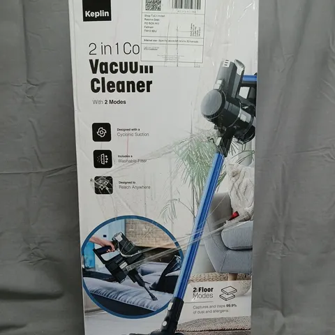 KEPLIN 2-IN-1 VACUUM CLEANER - BOXED