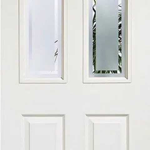 BAGGED MAYFAIR 2L GLAZED WHITE INTERNAL DOOR - 78 X 33"
