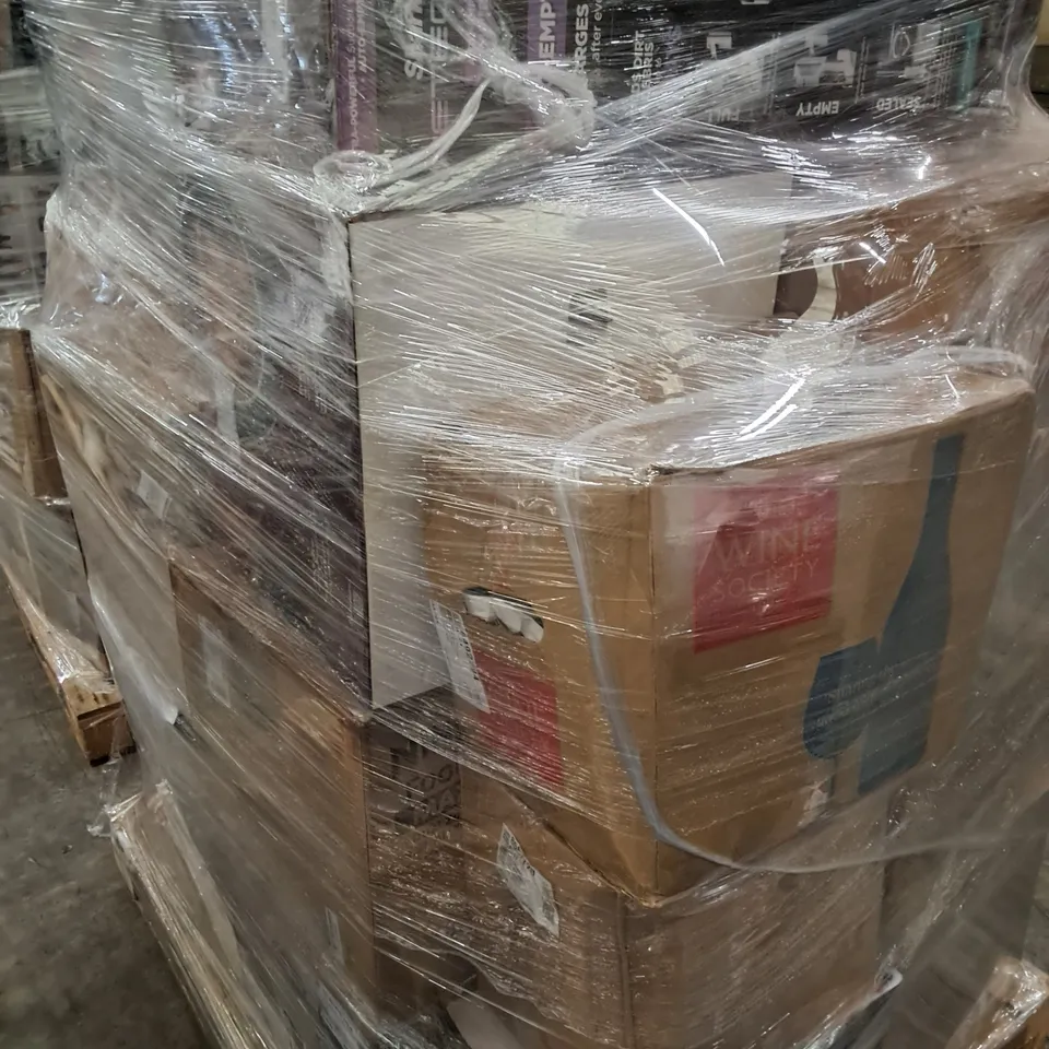 PALLET OF APPROXIMATELY 23 UNPROCESSED RAW RETURN HOUSEHOLD AND ELECTRICAL GOODS TO INCLUDE;