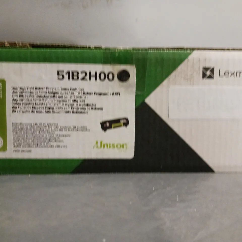 BOX LEXMARL 51B2H00 ONE HIGH YIELD RETURN PROGRAM TONER CARTRIDGE