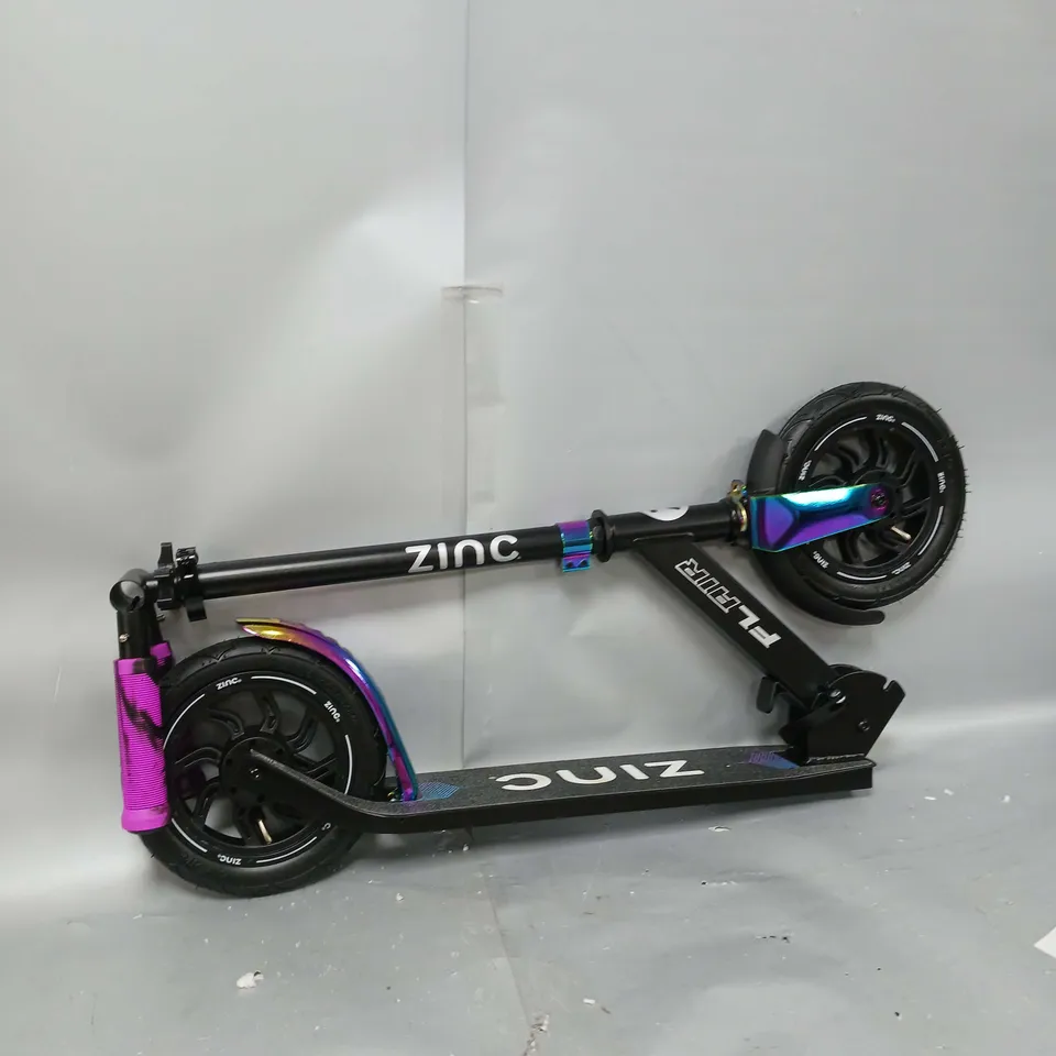 ZINC BIG WHEELED FOLDING SCOOTER FLAIR 200  RRP £100