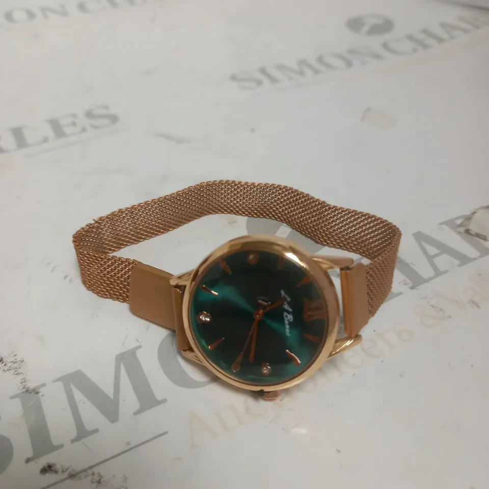 LADIES LA BANUS WATCH – MESH STRAP – MAGNETIC CLASP	