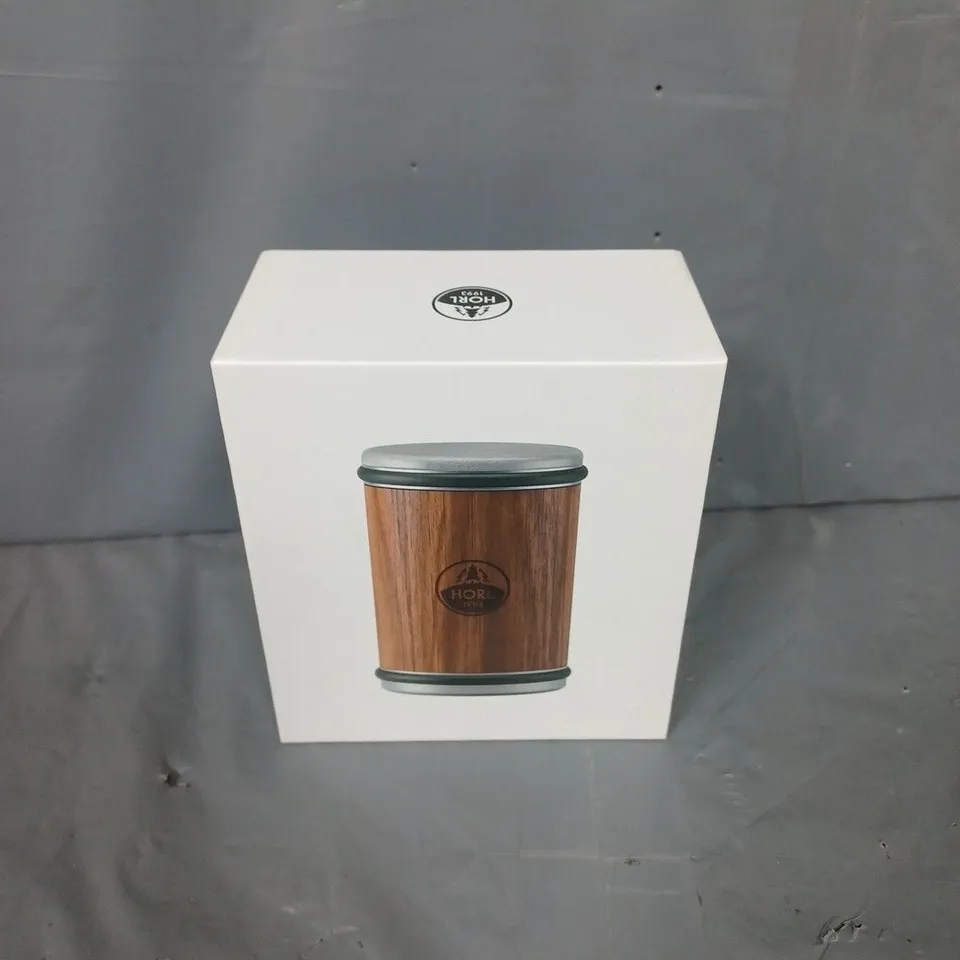 BOXED HORL 2 WALNUT ROLLING KNIFE SHARPENER