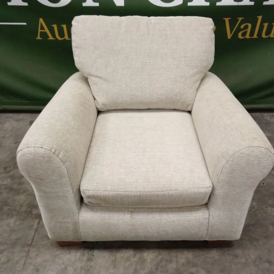 BAILEY FABRIC ARMCHAIR - STONE