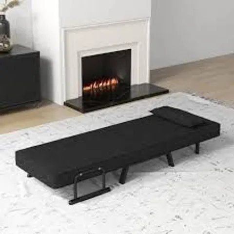 BOXED COSTWAY CONVERTIBLE SOFA BED 4-IN-1 WITH 6-POSITION ADJUSTABLE BACKREST