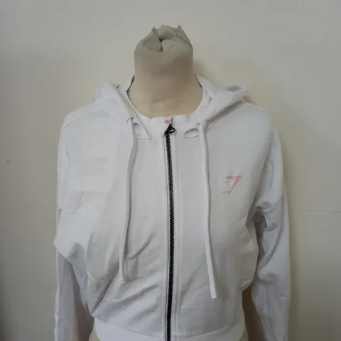 GYMSHARK POWER CROP JACKET SIZE S