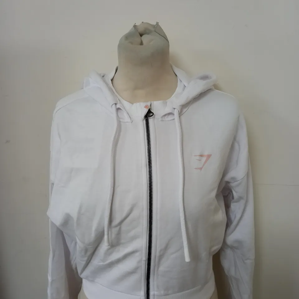 GYMSHARK POWER CROP JACKET SIZE S