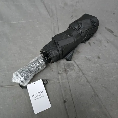 SATOL UMBRELLA – BLACK FOLDING UMBRELLA