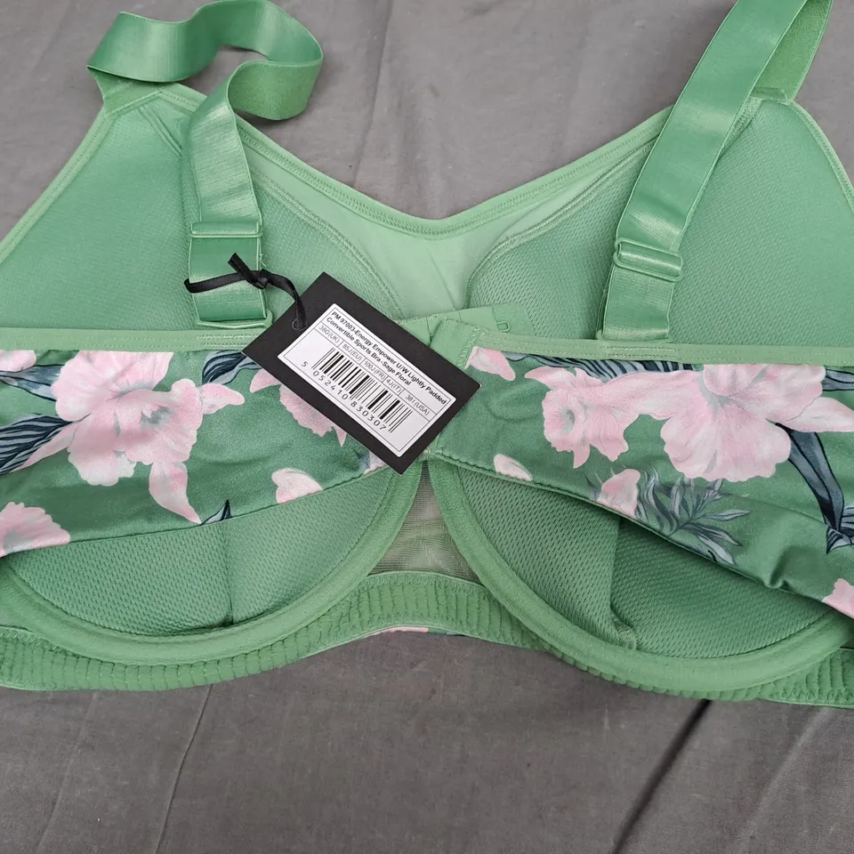 POUR MOI ENERGY EMPOWER U/W LIGHTLY PADDED SPORTS BRA - 38G UK