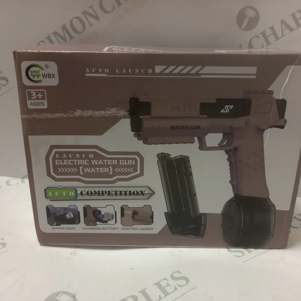 BOXED AUTOMATIC LAUNCH ELECTRIC WATER GUN