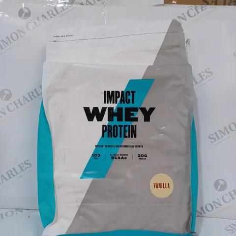 MY PROTEIN IMPACT WHEY PROTEIN IN VANILLA FLAVOUR